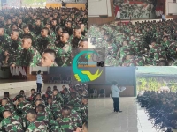 Pembekalan Kepada Personel Satgas Pamtas RI-PNG Yonif 312/KH